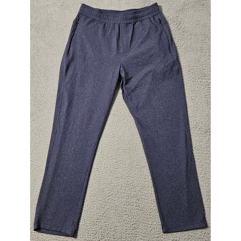Public Rec Sweatpants Mens Size 32‎ x 30 Blue Tapered Joggers Drawstring